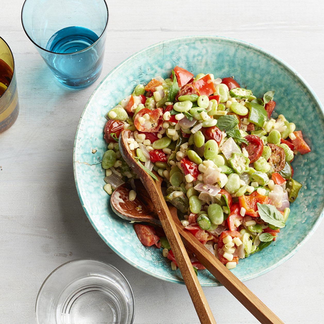 Corn and Lima Bean Succotash Savory