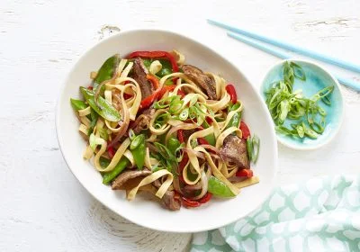 Beef and Noodle Stir-Fry