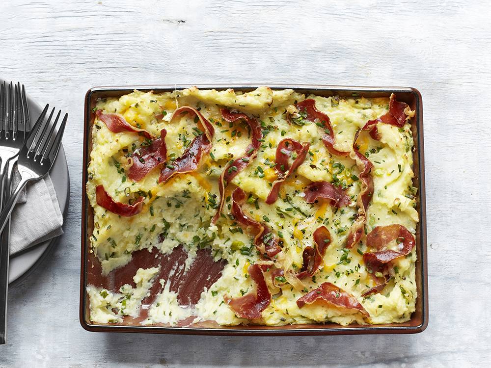Make-Ahead Mashed Potato Casserole | Savory