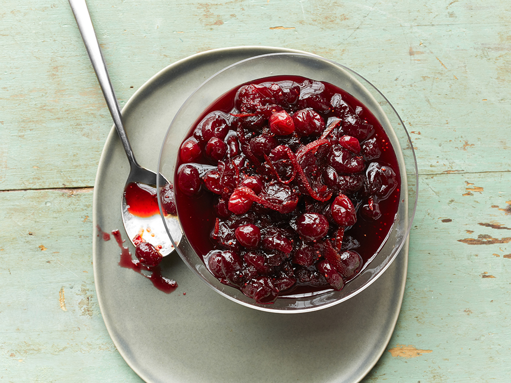 Spiced Port Cranberry Sauce | Savory