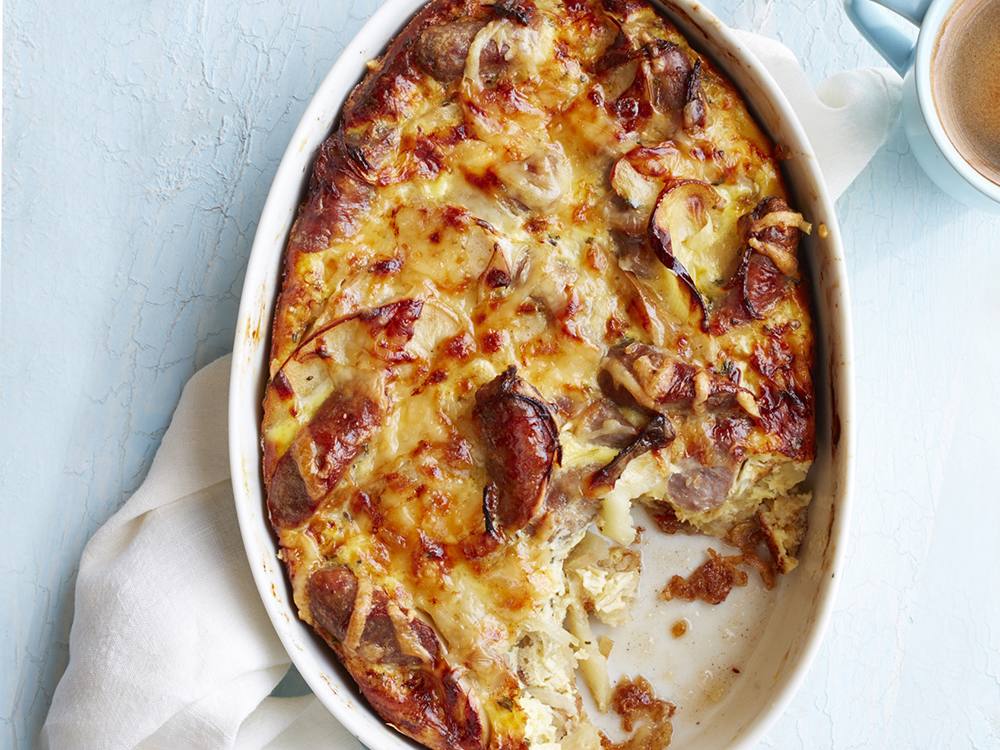 Hash Brown and Sausage Breakfast Casserole | Savory