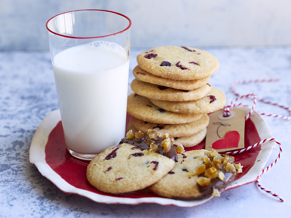 Lemon-Cranberry Icebox Cookies | Savory