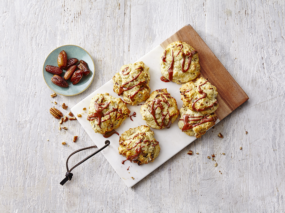 Pecan-Date Scones | Savory