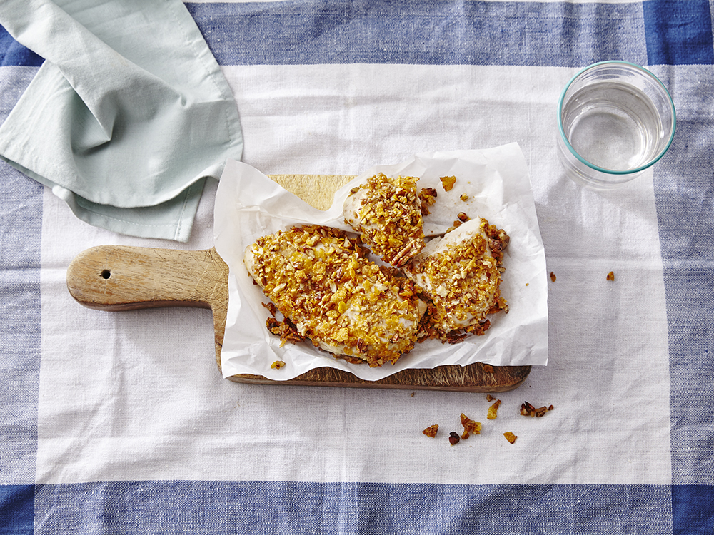 Pecan-Crusted Chicken Breasts | Savory