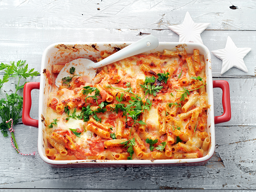 Gluten-Free Cheesy Baked Pasta | Savory