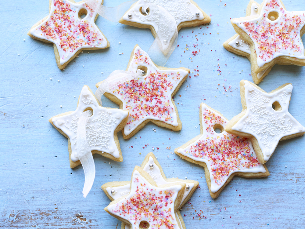 Glazed Sugar Cookie Star Garland | Savory