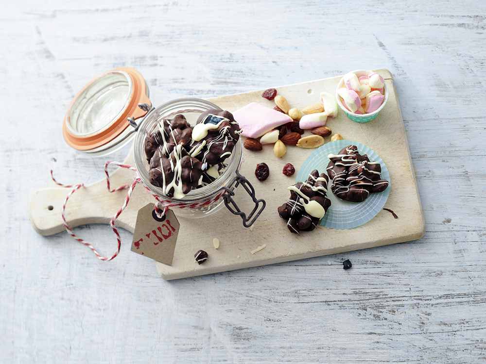 No Bake Rocky Road Clusters | Savory