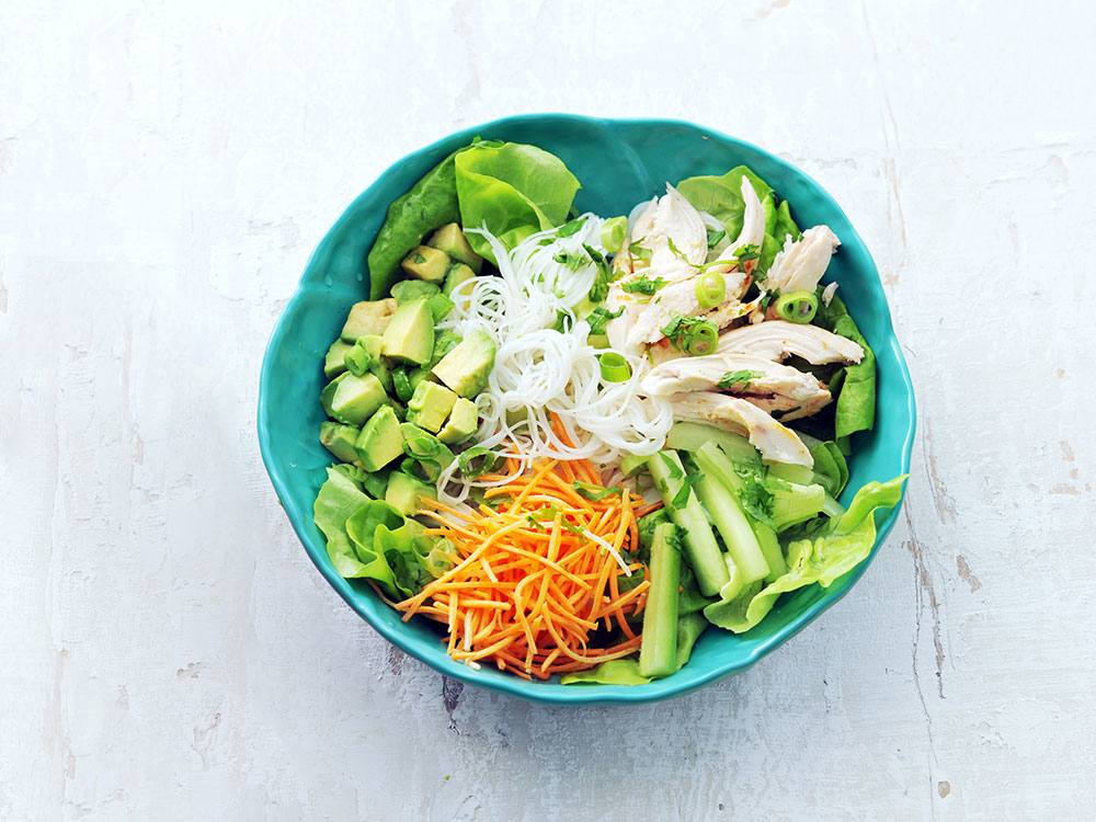 Spring Roll Noodle Bowl | Savory