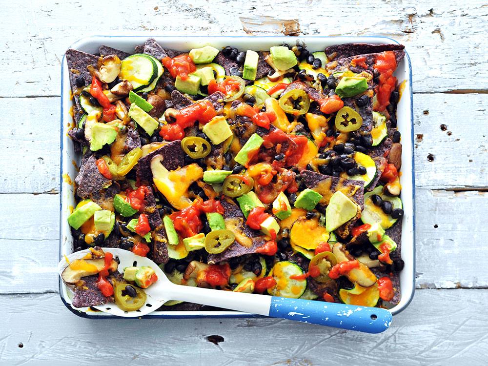 Lightened- Up Loaded Nachos | Savory
